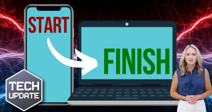 Start it on your phone… finish it on your PC?